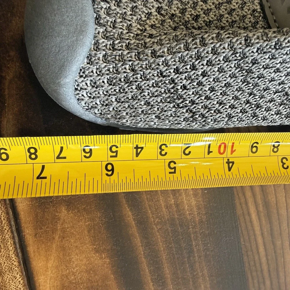 Hobibear Kids Wide Toe Box Barefoot Shoes  Toddler US 8.5 Gray Mesh Slip On